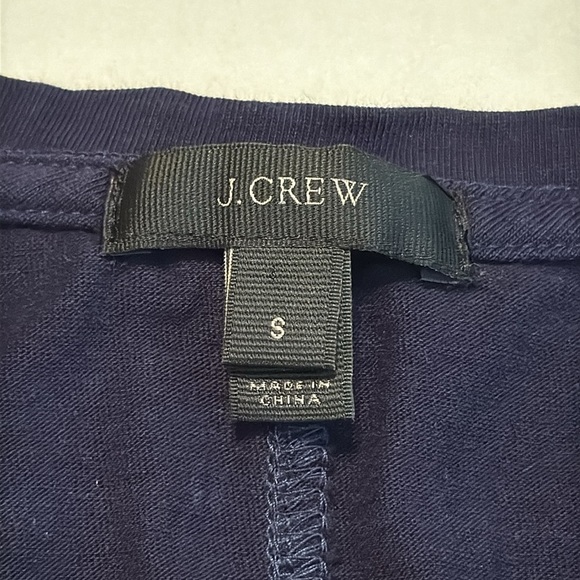 J. Crew Navy T-Shirt Dress in Nautical Stripe Size S - Picture 7 of 11